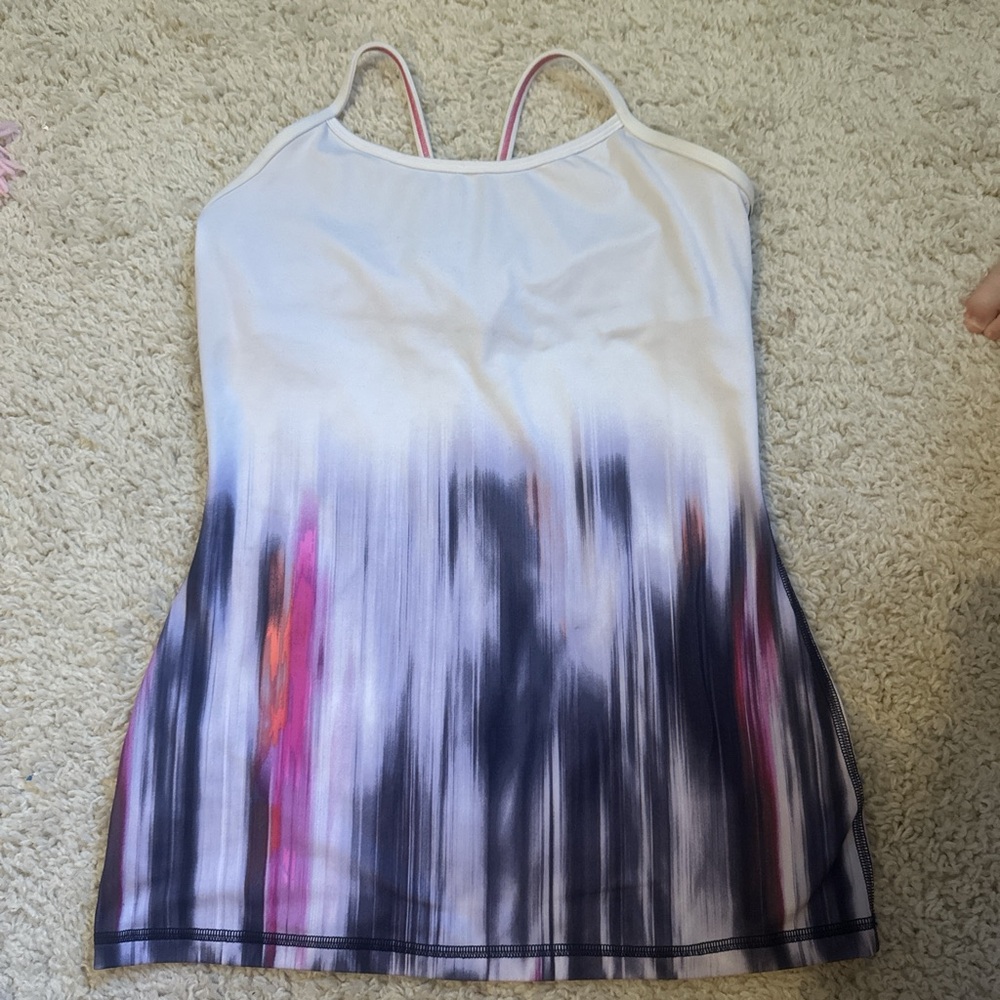 Lululemon Women's Sleeveless Tank Top, Size 6, Purple, Athletic